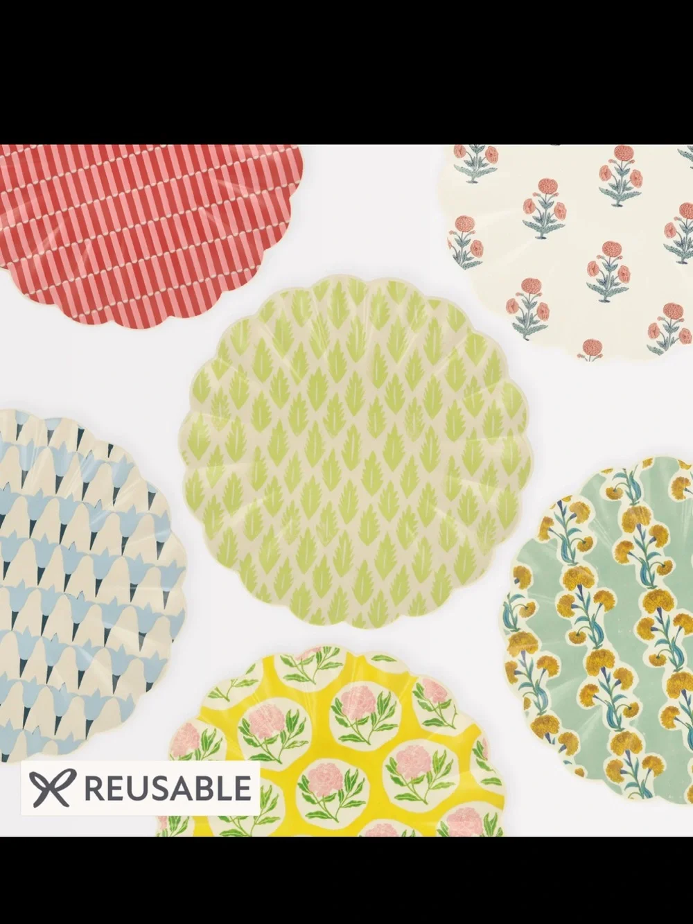 Meri Meri x Molly Mahon Reusable Party Set.